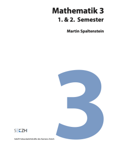 M305 - Mathematik 3 - 1. & 2. Semester